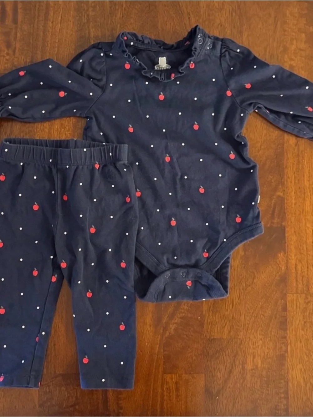 X3 GAP Baby Girls' Onesie + Pants Matching Sets 6-12 months